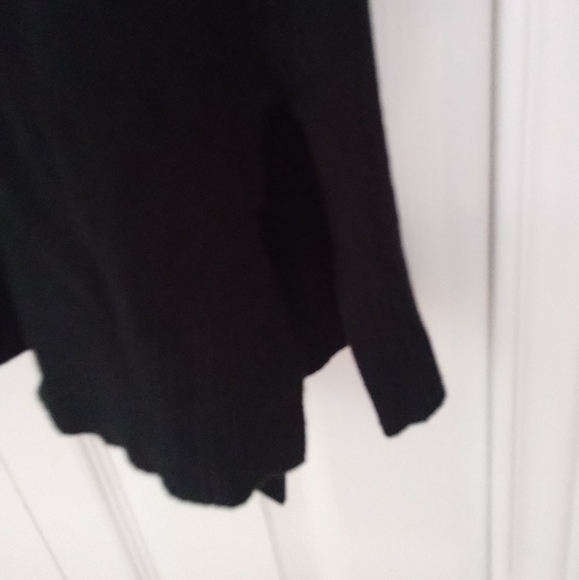 Long,Black Open Flyaway Cardigan by Zenana - Picture 8 of 12